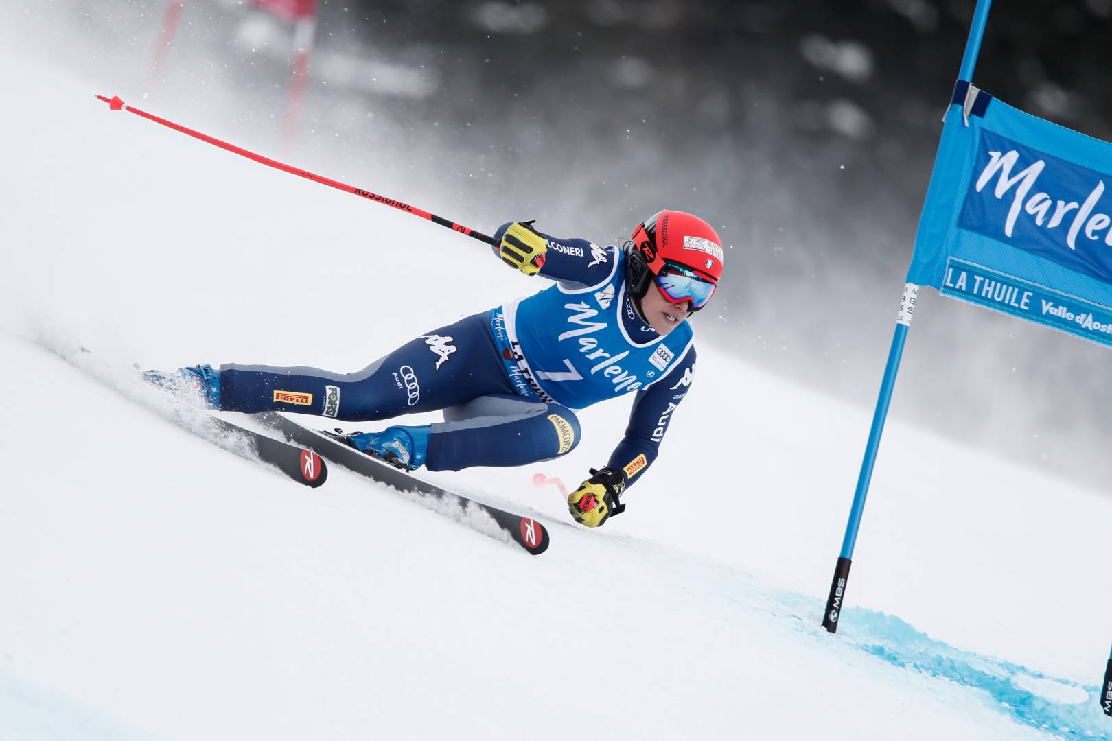 La Thuile dedica una cabina delle Funivie a Federica Brignone